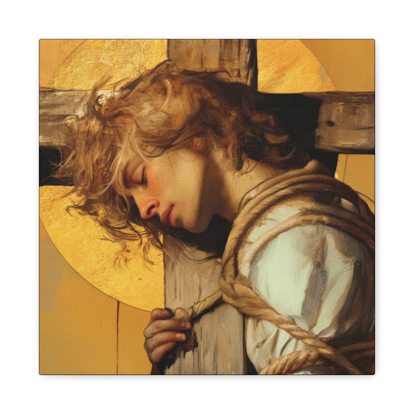 Saint Dismus, The 'Good Thief' - Gallery Wrapped Canvas - Print - Religious Art for your Home - Catholic Art