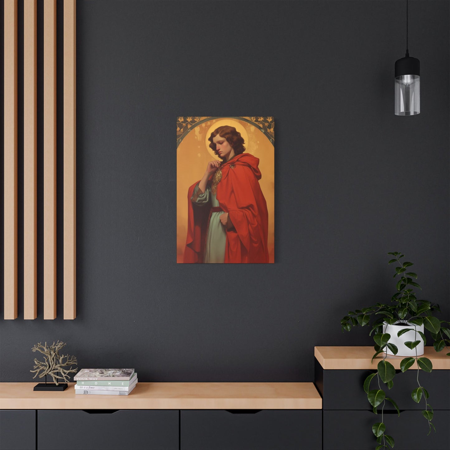 Saint Casimir of Poland Canvas Print - Multiple Sizes - Catholic Home art - Museum Wrapped Canvas - Sanctified Souls Print