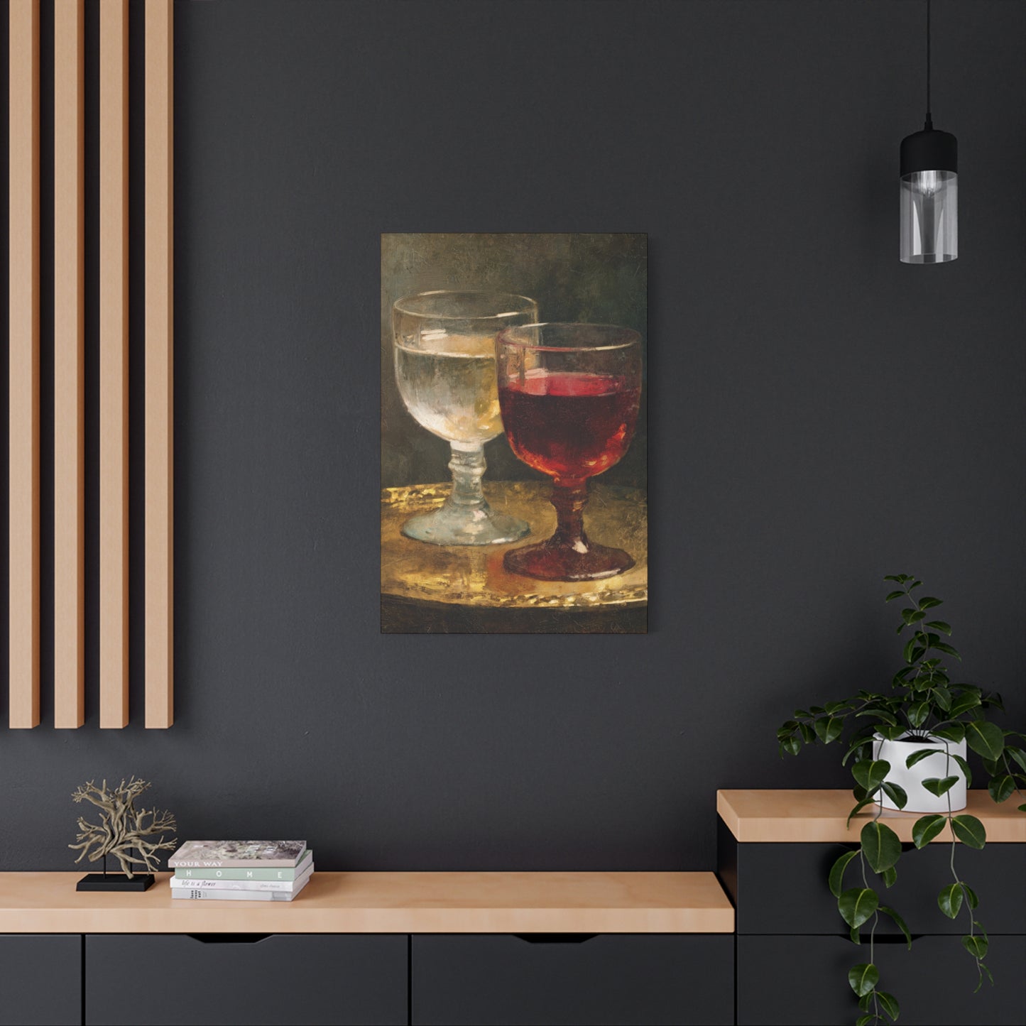 Cana and the Miracle of Abundance - Water into Wine - Gallery Wrapped Canvas - Print - Religious Art for your Home - Catholic Art Print