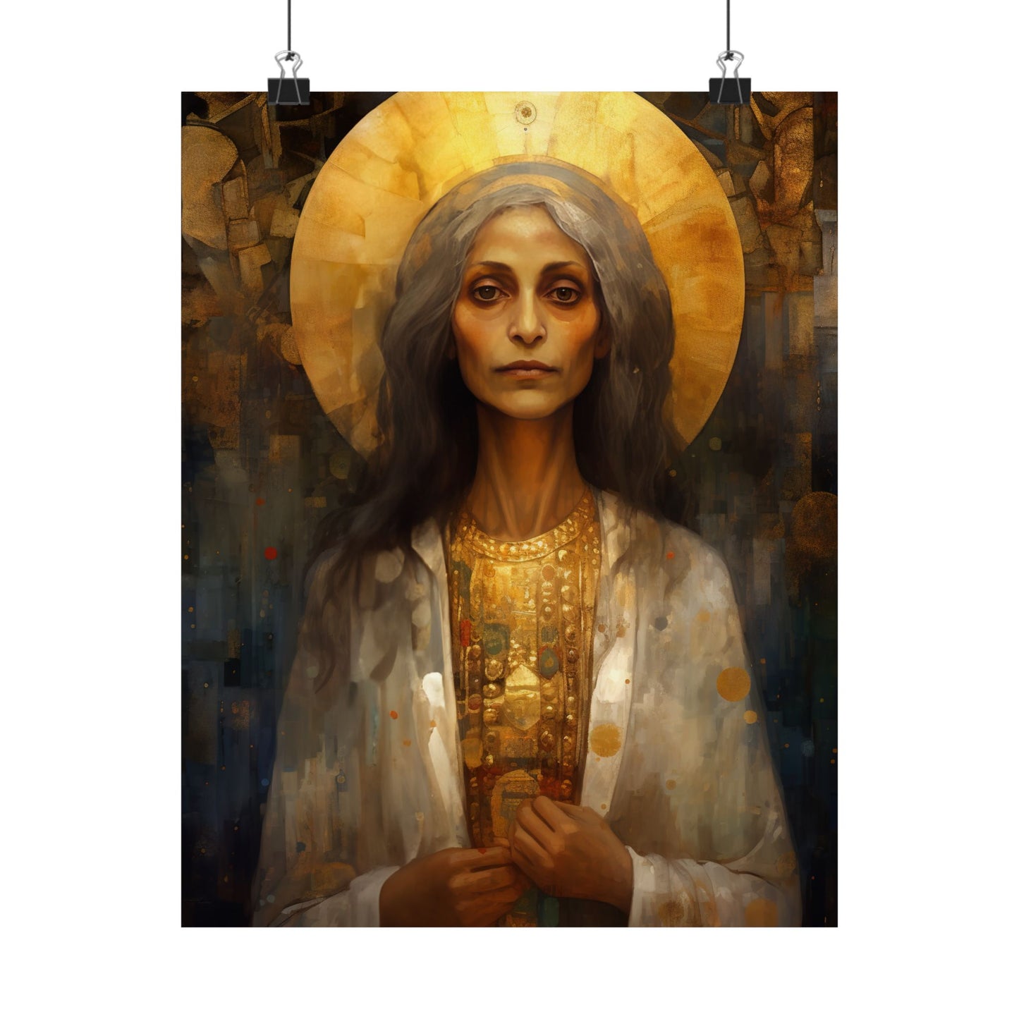 Saint Mary of Egypt Print - Sanctified Souls Print - Multiple Sizes - Premium Matte Vertical Posters