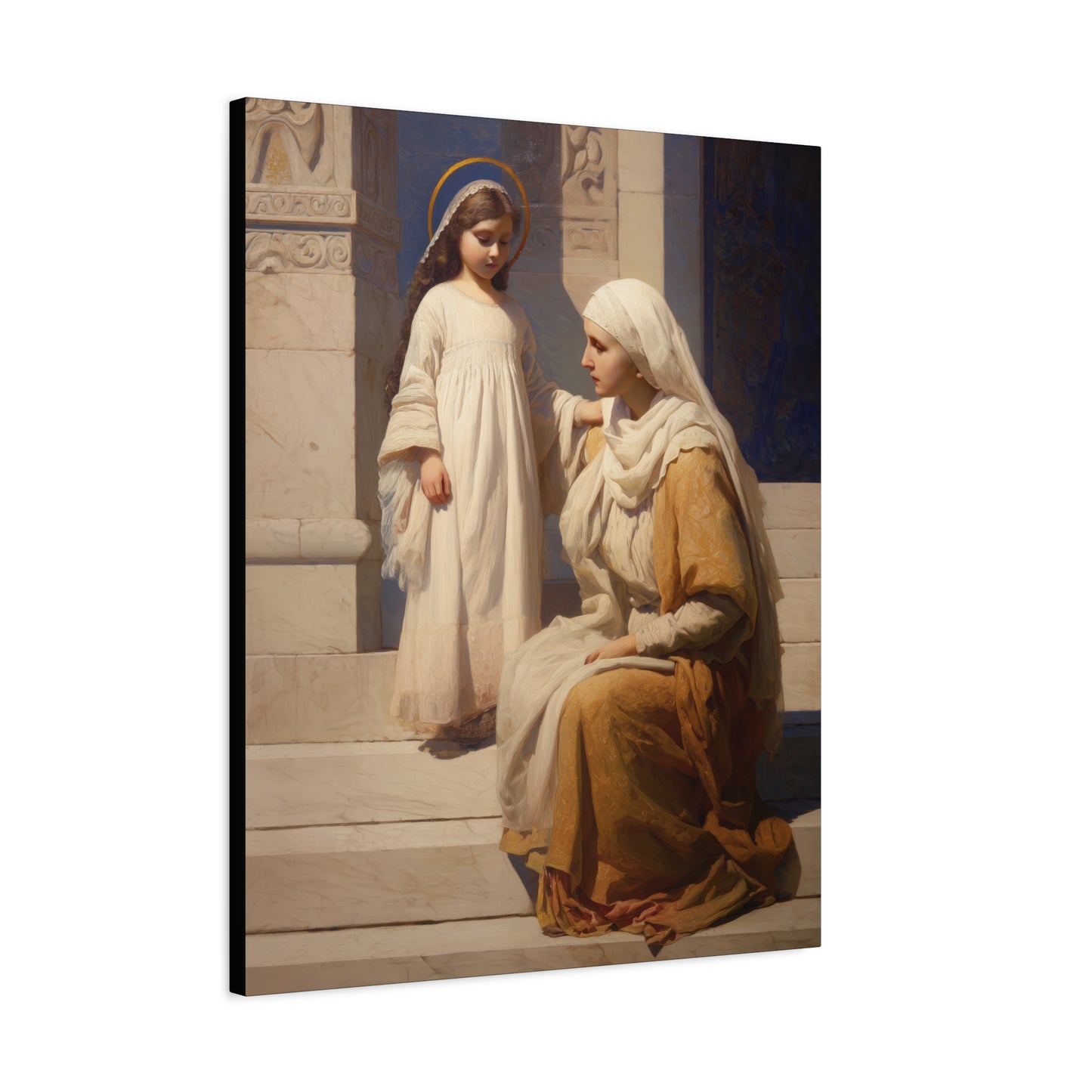 The Feast of the Presentation of the Blessed Mary - Gallery Wrapped Canvas - Print - Religious Art for your Home - Catholic