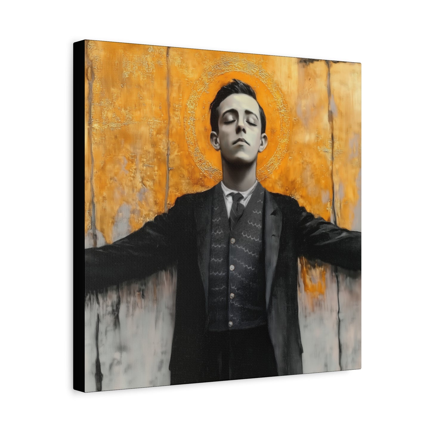 Blessed Miguel Pro- Gallery Wrapped Canvas - Print - Religious Art for your Home - Catholic Saint Art Print - Home Decor - Catholic Art