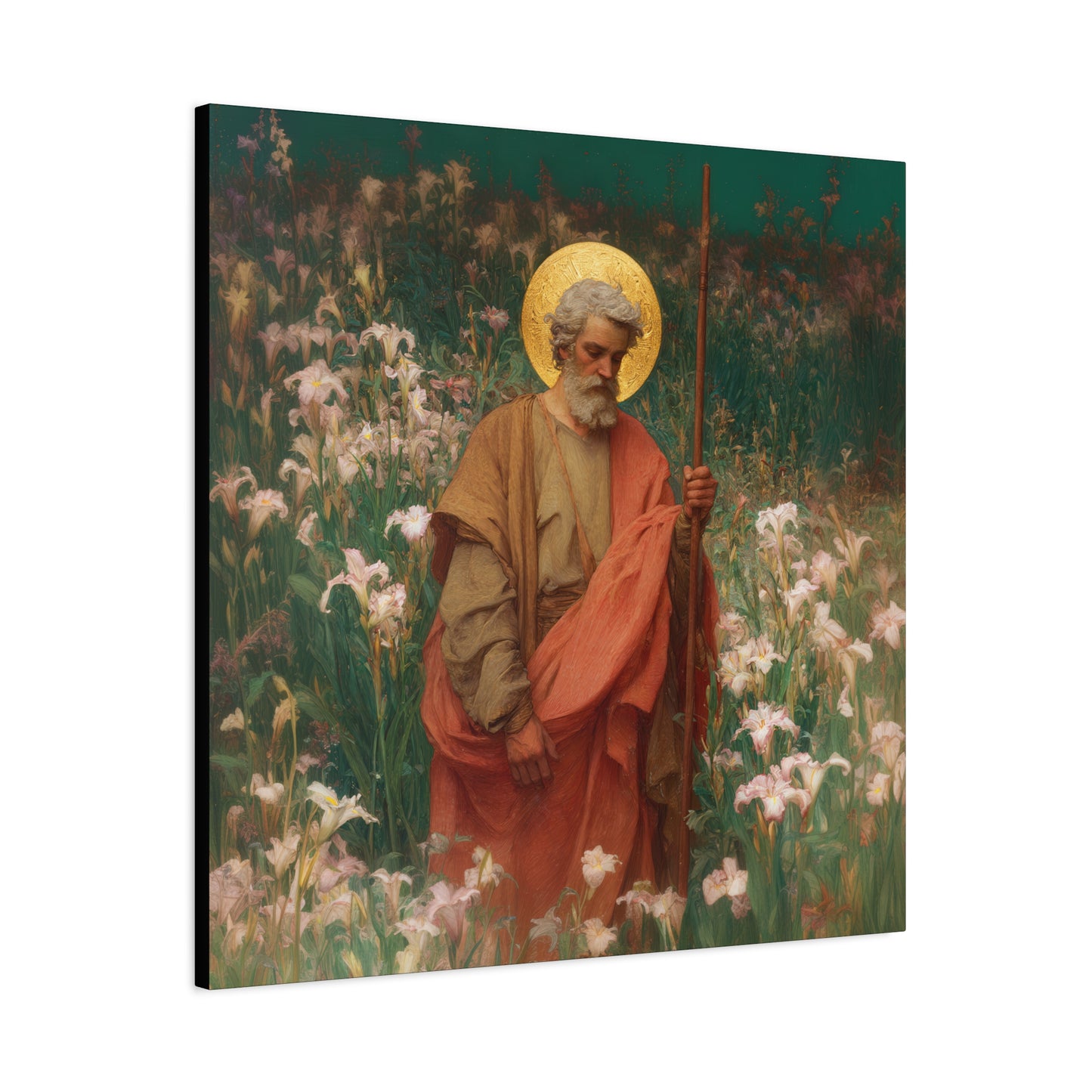 Saint James the Lesser -  Museum Wrapped Canvas - Sanctified Souls Print - Religious Art for your Home - Catholic Patron Saint Art