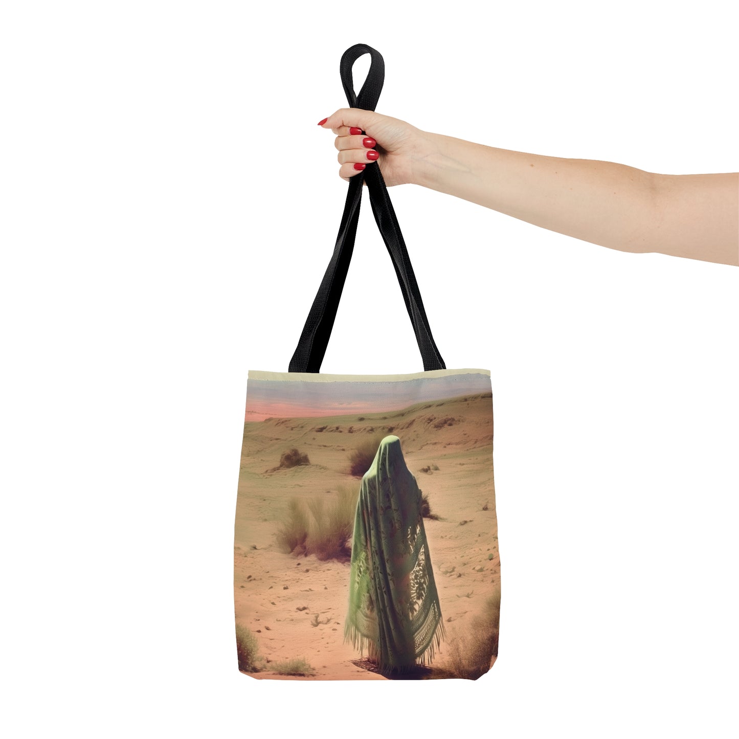 Saint Theodora of Alexandria Tote Bag - Catholic faith inspired carry-all purse - day to day bag - Desert Mothers Series