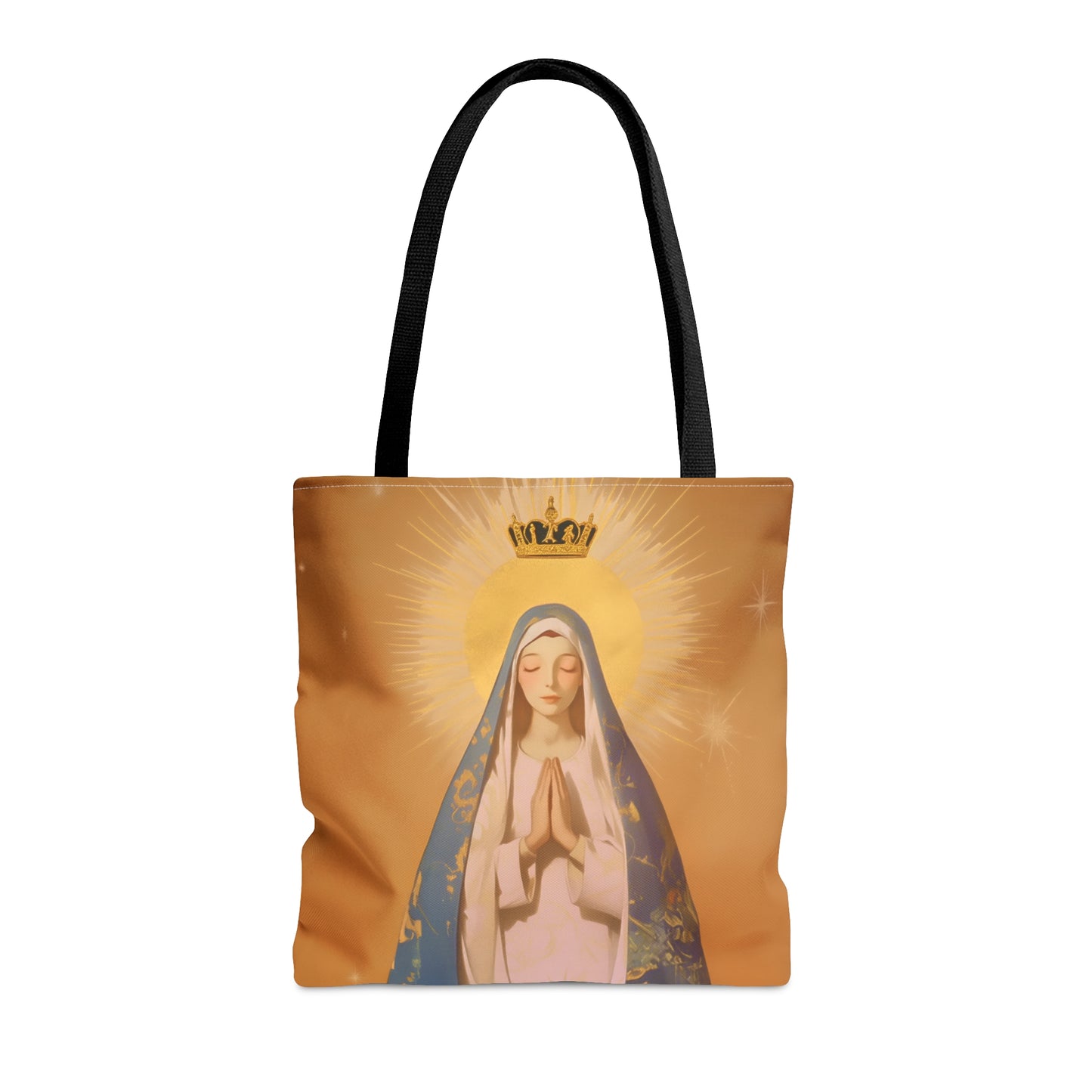 Eternal Glory : Mary's Coronation in Heaven Tote Bag - Large Medium Small Faith Art Bag - Catholic Faith Purse - Religious