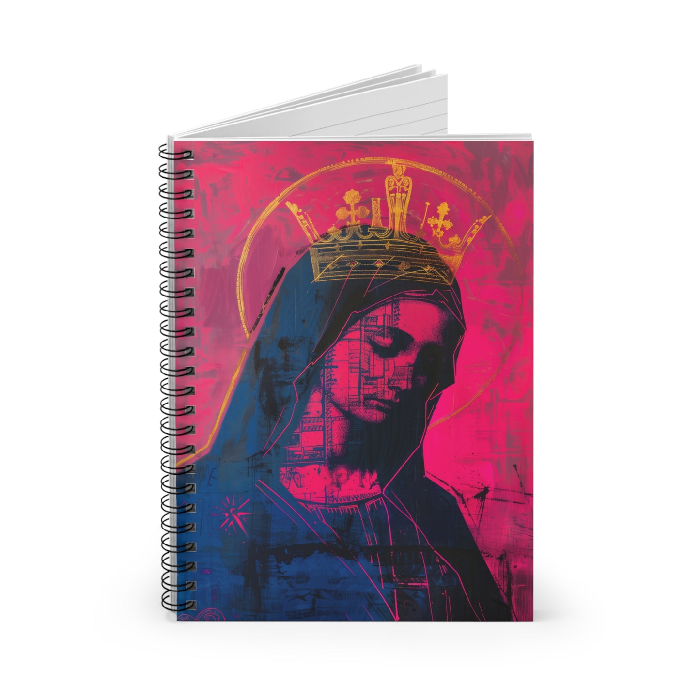Mary, Mother of God - Source of Consolation - Sanctified Souls Art - Religious - Spiral Notebook - Ruled Line - Catholic Religious art