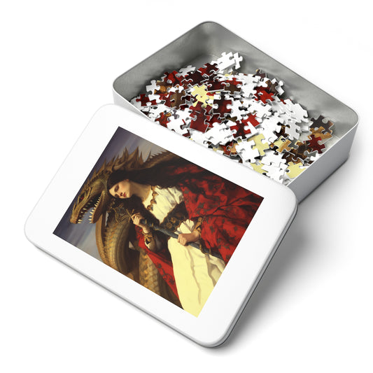 Saint Martha of Bethany - Puzzle and Keepsake Tin - Religious Jigsaw Puzzle (30, 110, 252, 500,1000-Piece) - Religious Puzzle