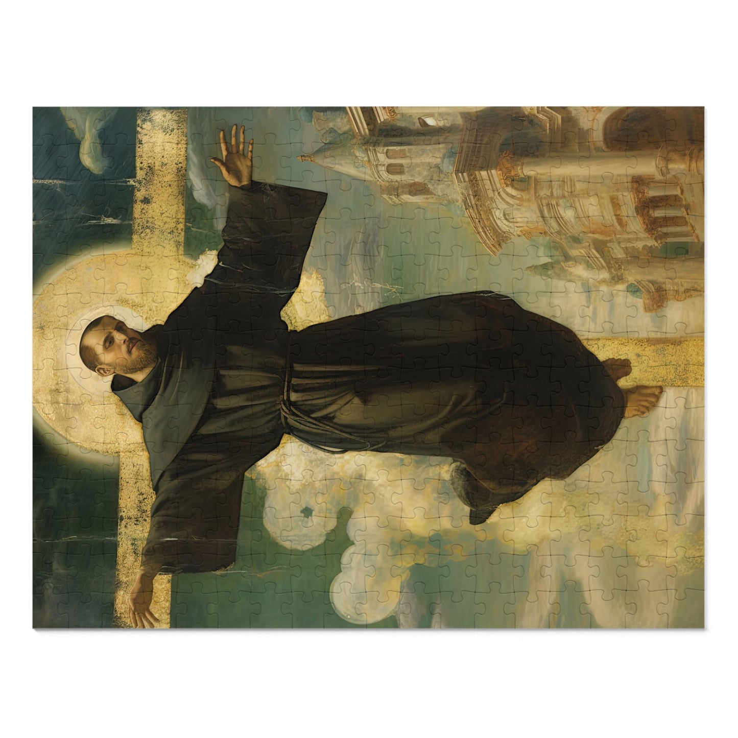 Saint Joseph of Cupertino - Puzzle and Keepsake Tin - Religious Jigsaw Puzzle (30, 110, 252, 500,1000-Piece) - Religious Puzzle