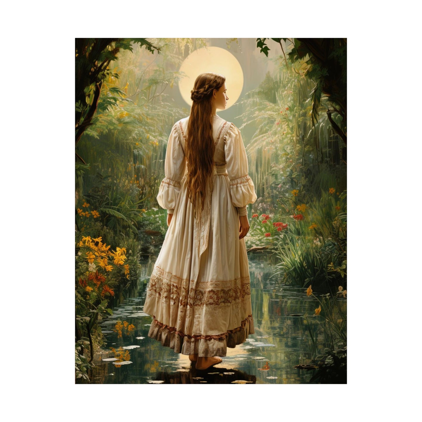 Saint Narcisa de Jesús Martillo Moran - Sanctified Souls Print - Multiple Sizes - Premium Matte Vertical Posters