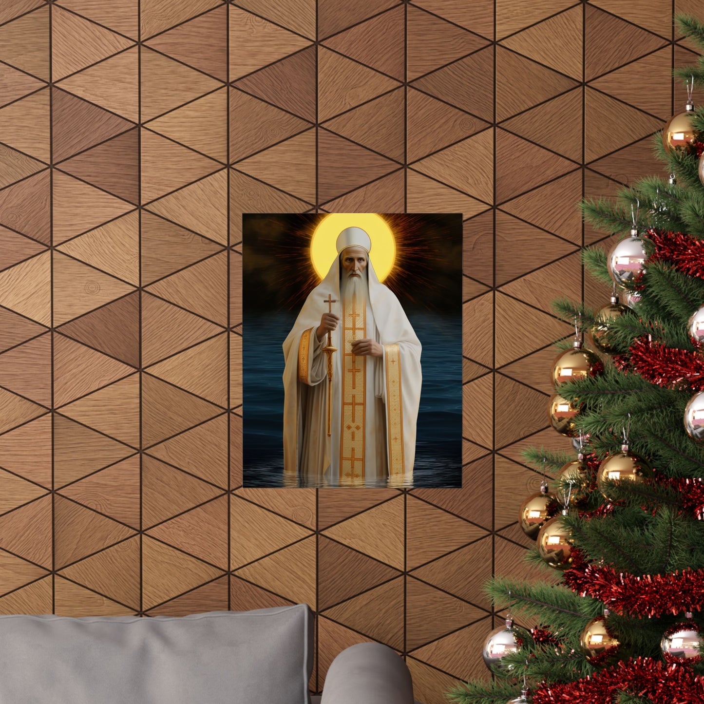 Saint Innocent of Alaska - Sanctified Souls Print - Multiple Sizes - Premium Matte Vertical Posters