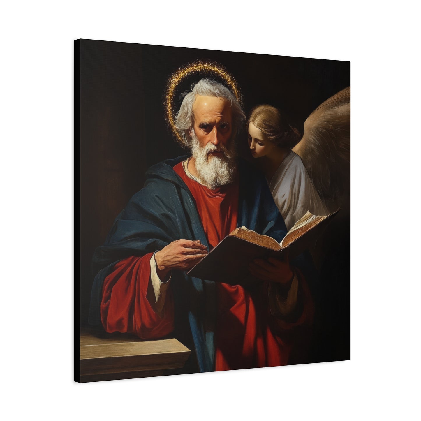 Saint Matthew the Apostle - Gallery Wrapped Canvas - Print - Religious Art for your Home - Catholic