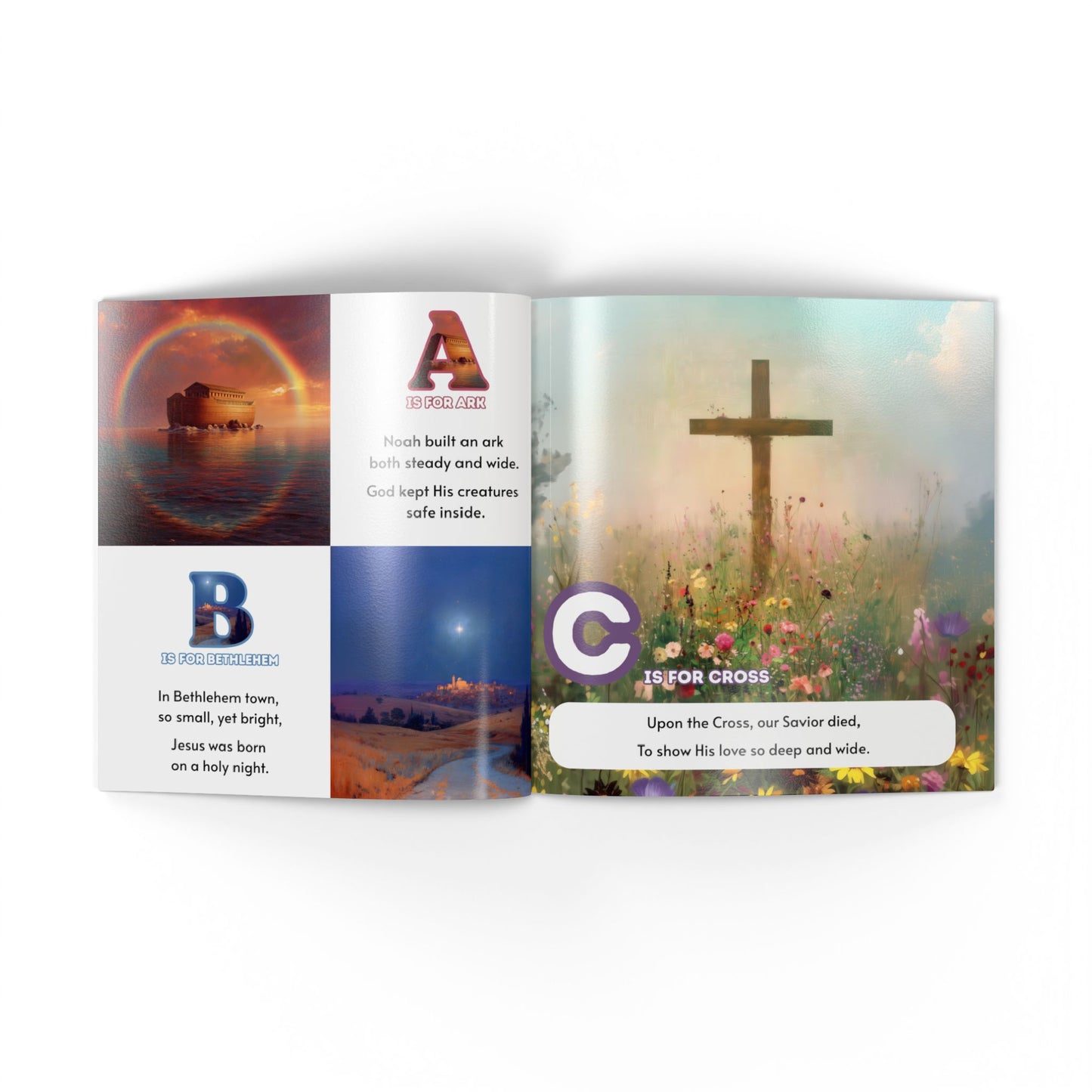 B is for Bethlehem (Softcover) The ABCs of the Bible | Bible Alphabet Book for Kids | Christian Children's Book | Bible Stories