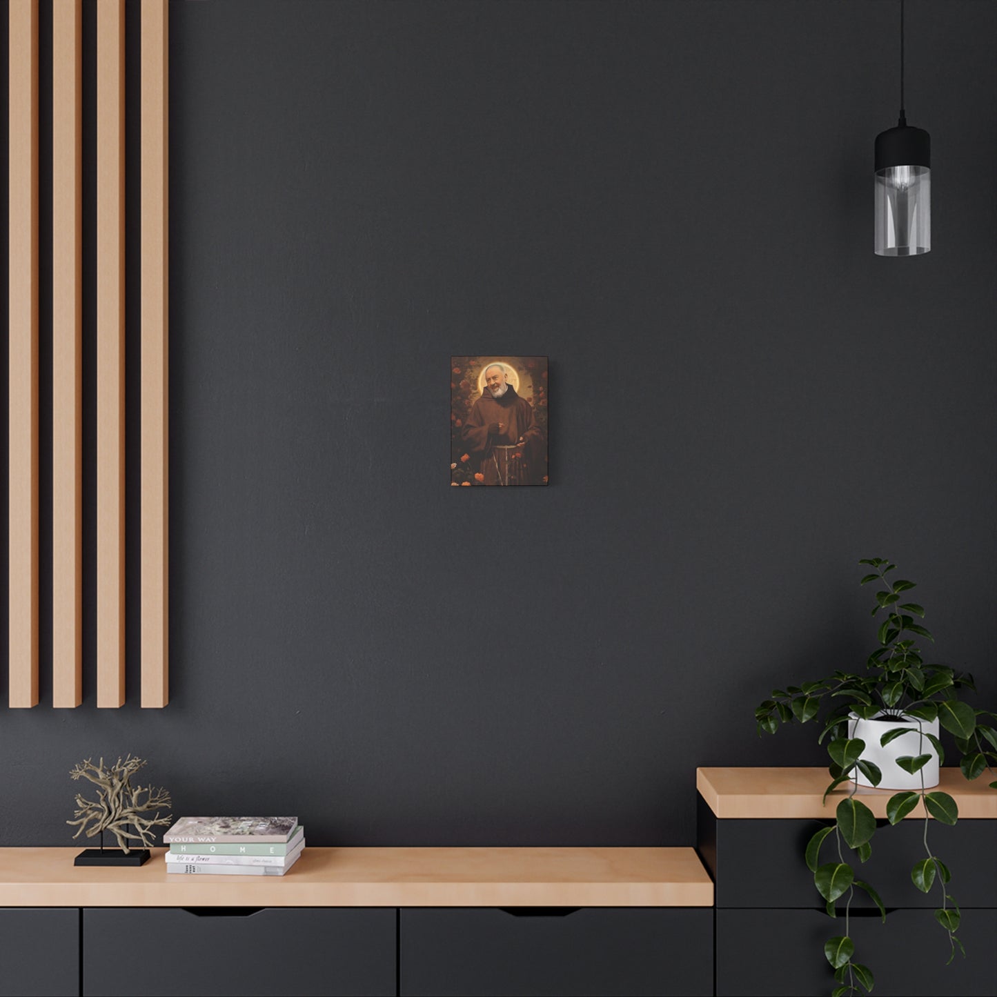 Saint Padre Pio - Museum Wrapped Canvas - Sanctified Souls Print - Religious Art for your Home