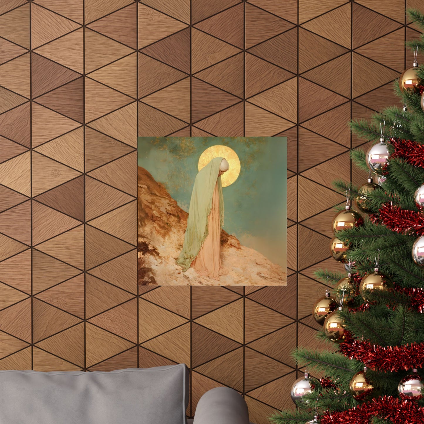 Saint Melania the Elder - Desert Mother - Sanctified Souls Print - Multiple Sizes - Premium Matte Vertical Posters