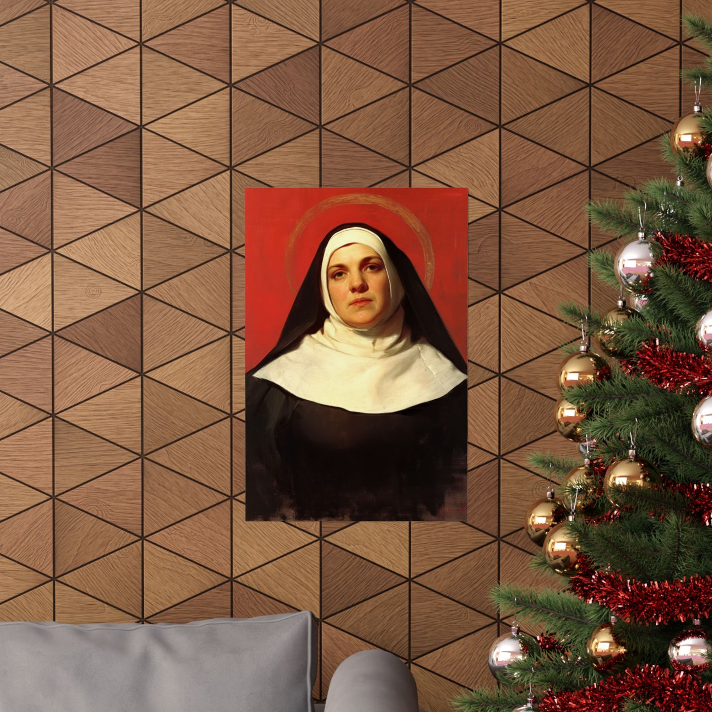 Saint Maria Giuseppa Rossello - Sanctified Souls Print - Multiple Sizes - Premium Matte Vertical Posters