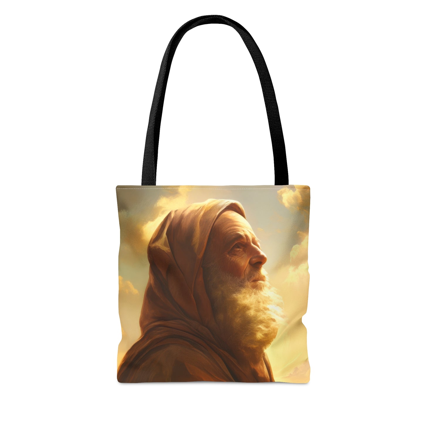 Father Abraham - Tote Bag - Large Medium Small Faith Art Bag - Bible Study Faith Purse - Double Sided