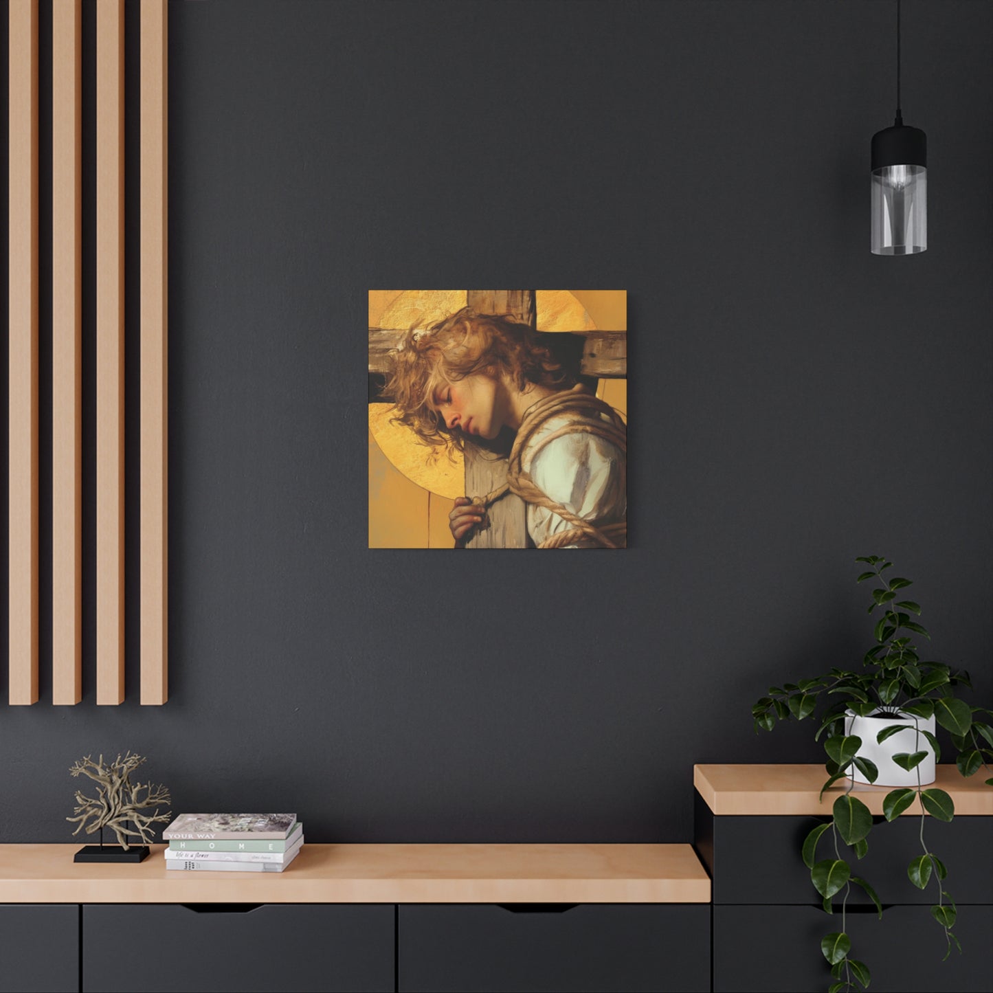 Saint Dismus, The 'Good Thief' - Gallery Wrapped Canvas - Print - Religious Art for your Home - Catholic Art