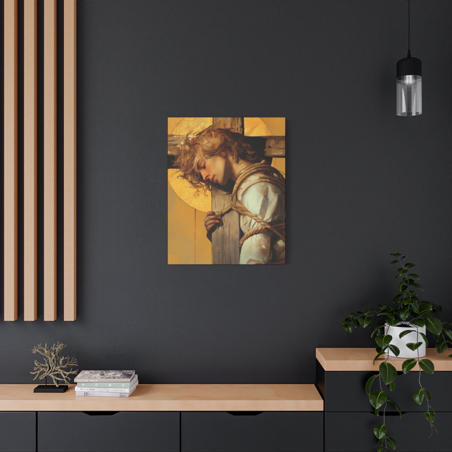 Saint Dismus, The 'Good Thief' - Gallery Wrapped Canvas - Print - Religious Art for your Home - Catholic Art