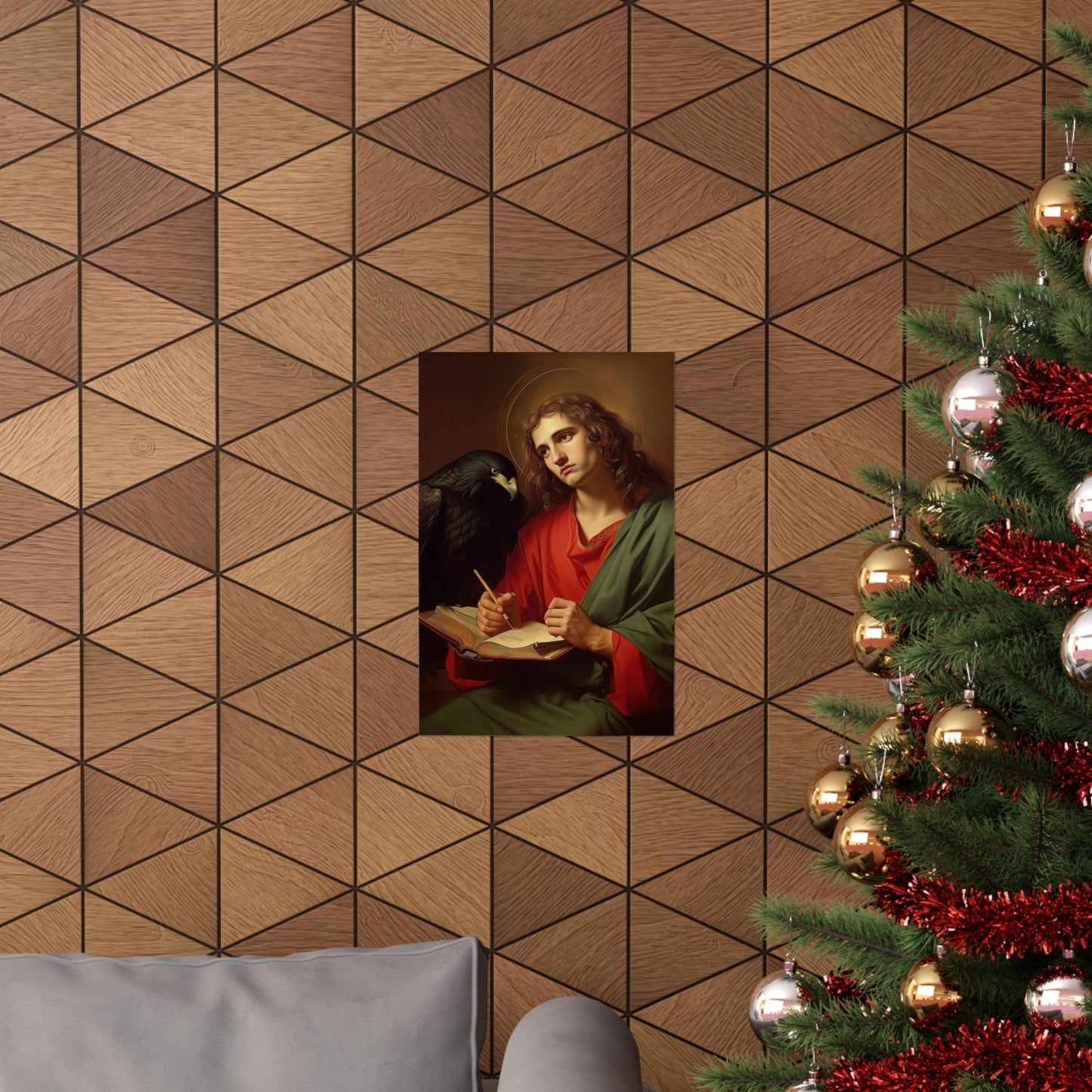 Saint John the Apostle - Sanctified Souls Print - Multiple Sizes - Premium Matte Vertical Posters