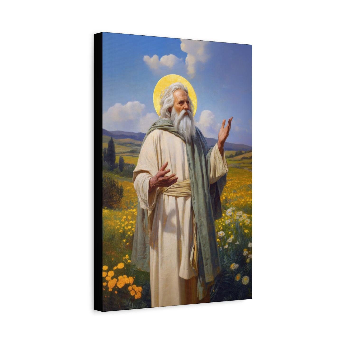 Saint Hilary of Arles - Gallery Wrapped Canvas - Print - Religious Art for your Home - Catholic Art Print