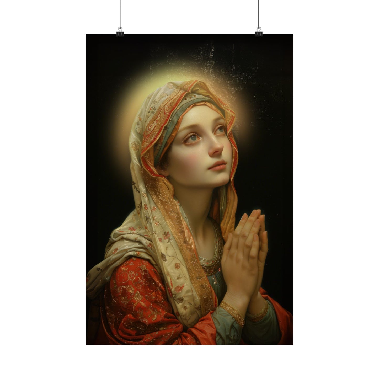 Saint Regina - Sanctified Souls Print - Multiple Sizes - Premium Posters - Catholic Art - Christian - Gifts for Catholics - Prayer room art