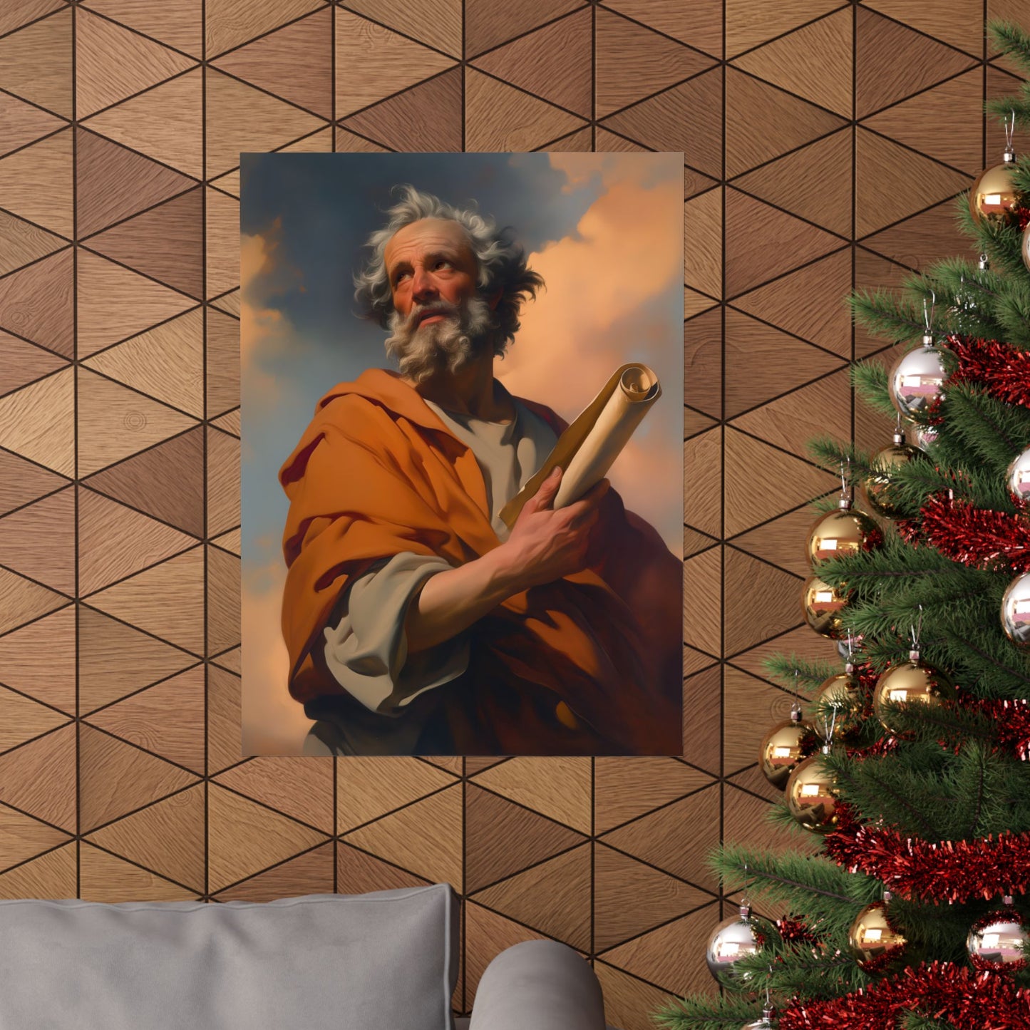 Saint Paul the Apostle - Sanctified Souls Print - Multiple Sizes - Premium Matte Vertical Posters