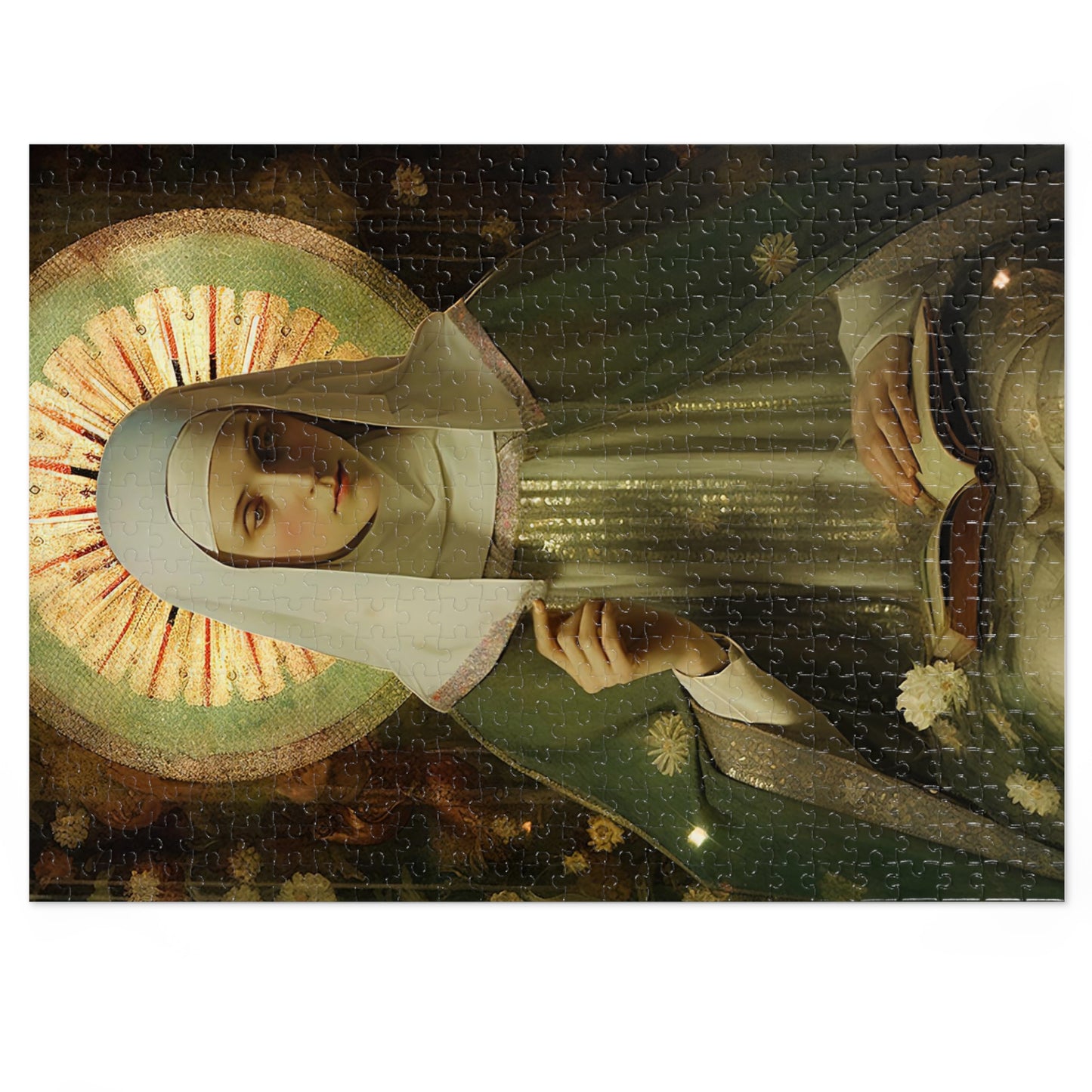 Saint Ingrid of Sweden - Puzzle and Keepsake Tin - Religious Jigsaw Puzzle (30, 110, 252, 500,1000-Piece) - Religious Puzzle