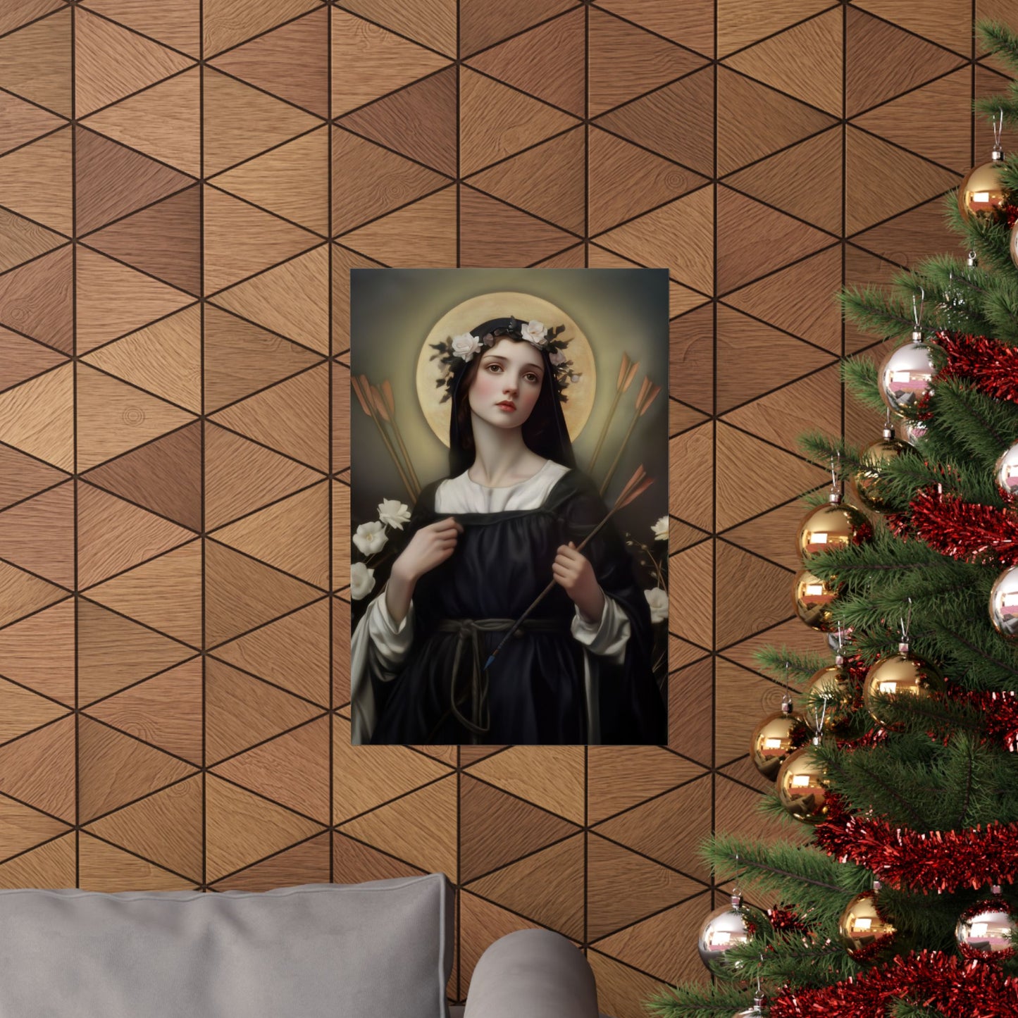 Saint Dorothy of Montau - Sanctified Souls Print - Multiple Sizes - Premium Matte Vertical Posters