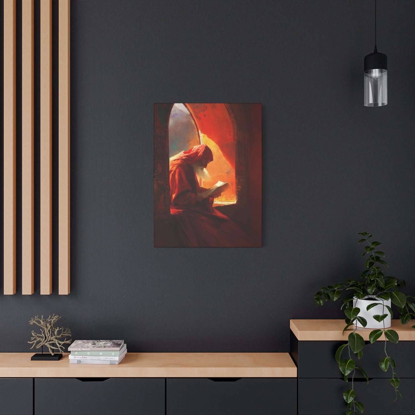 Isaiah and the Promise of the Holy One - Gallery Wrapped Canvas - Print - Religious Art for your Home - Catholic Art
