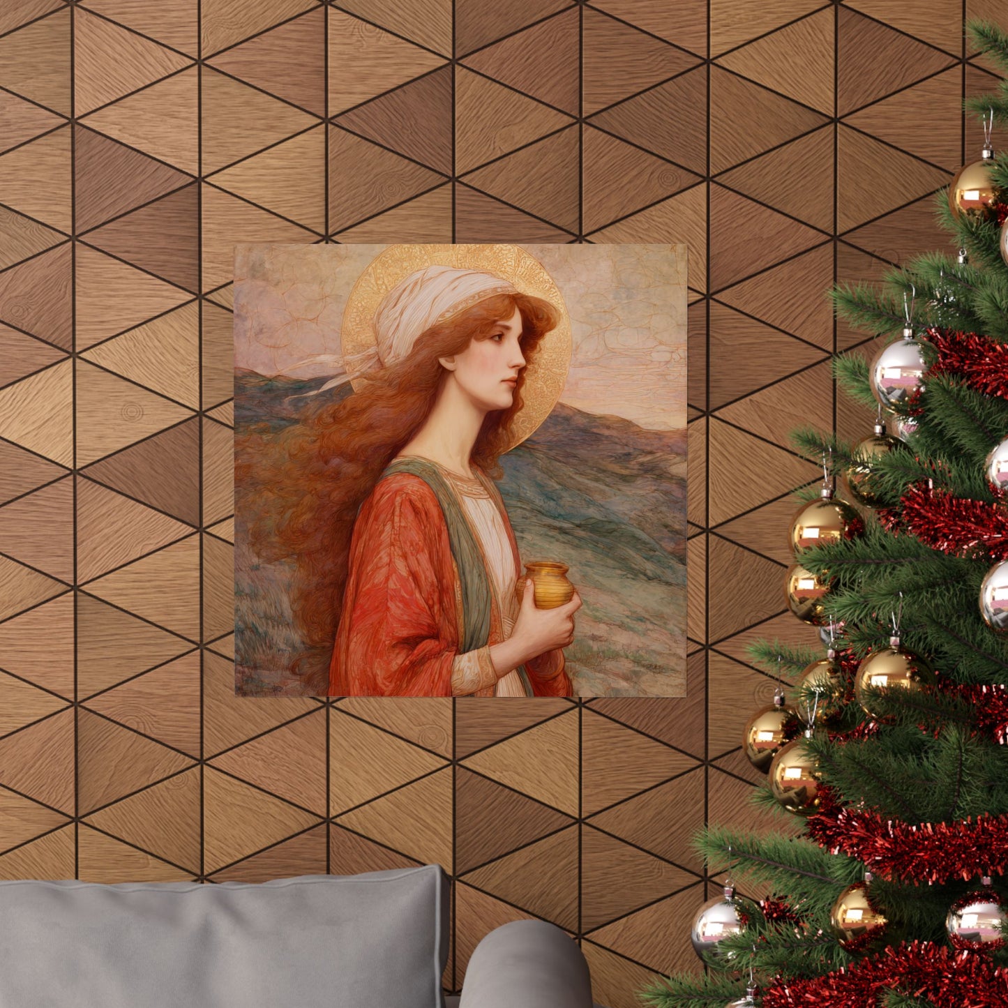 Saint Joanna - Sanctified Souls Print - Multiple Sizes - Premium Matte Vertical Posters