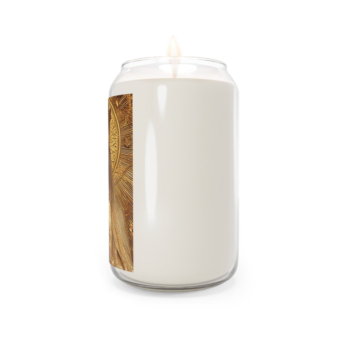 Gate of Eternity - The Golden Mary - Tribute to Our Lady of the Gate of Dawn - Scented Prayer Candle, 13.75oz - Tall Size - Prayer Candle