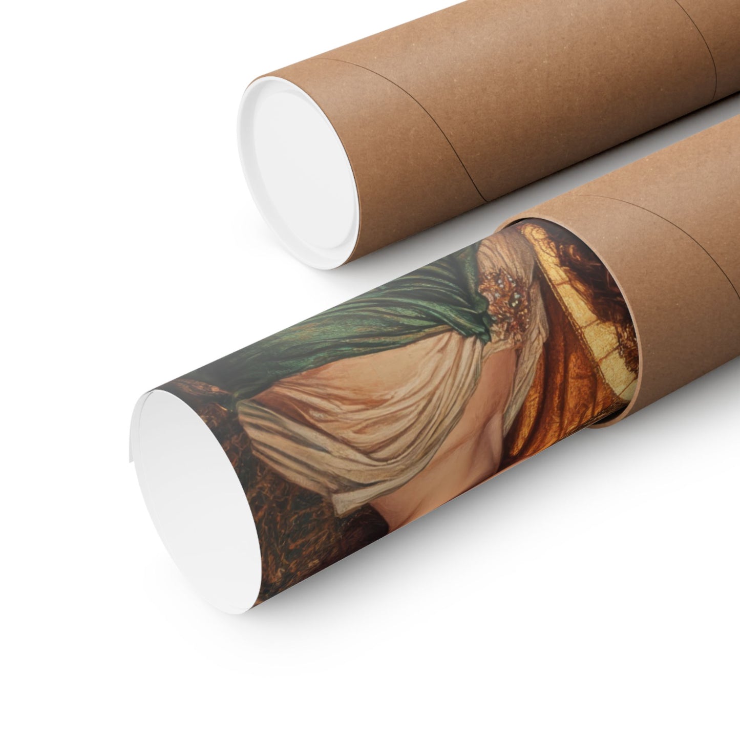 Saints Sophia, Faith, Hope and Charity - Sanctified Souls Print - Multiple Sizes - Premium Posters - Catholic Art - Christian