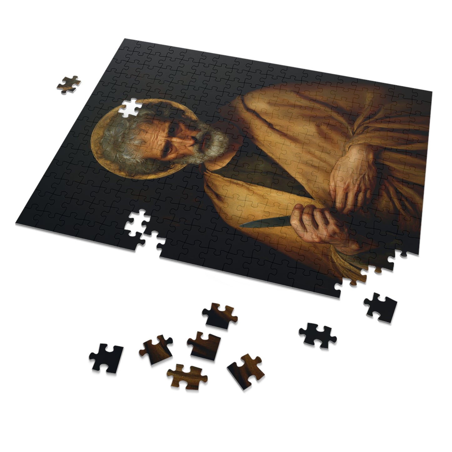 Saint Bartholomew the Apostle  - Puzzle and Keepsake Tin - Religious Jigsaw Puzzle (30, 110, 252, 500,1000-Piece) - Religious Puzzle