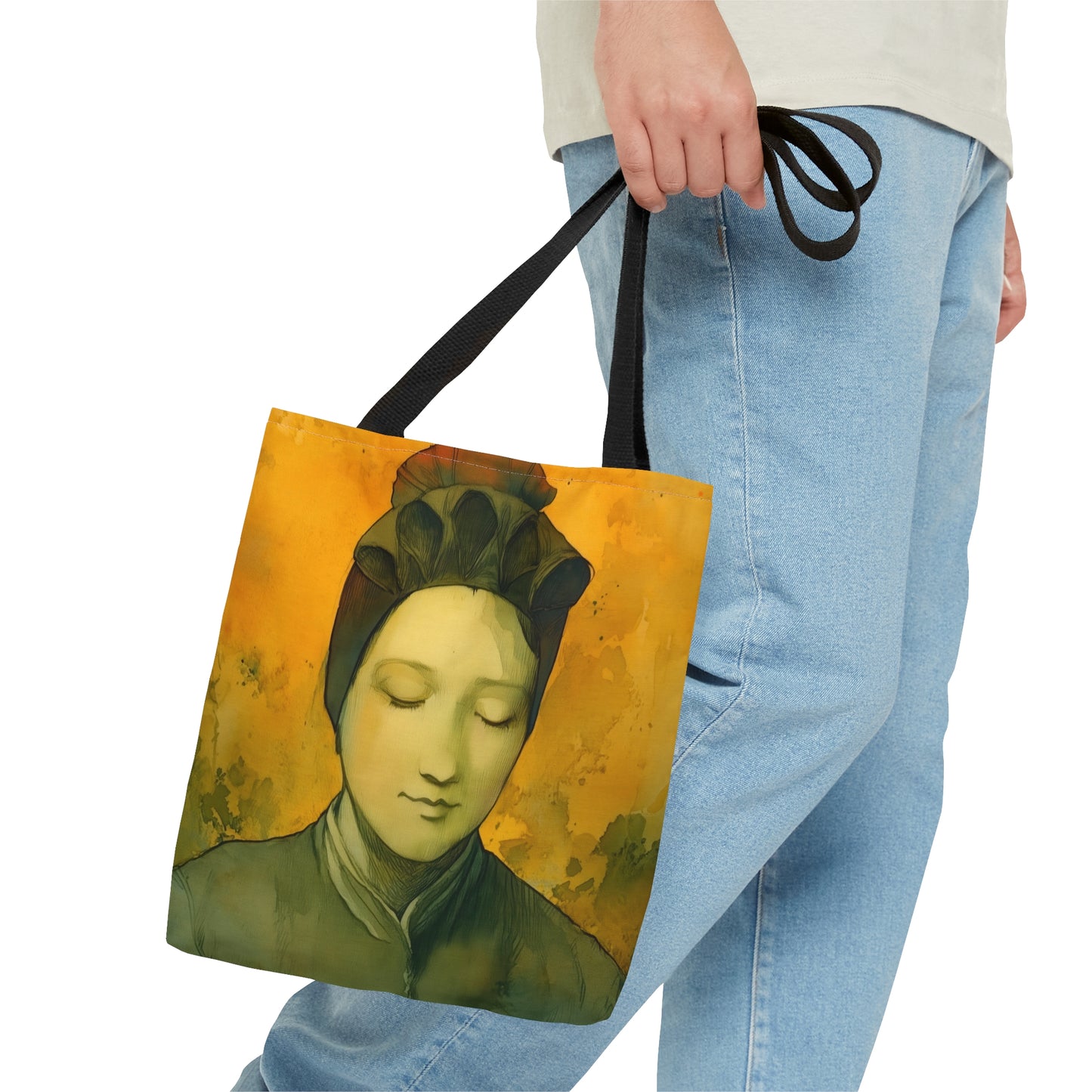 Saint Magdalene of Canossa Tote Bag - Large Medium Small Faith Art Bag - Catholic Faith Purse - Double Sided