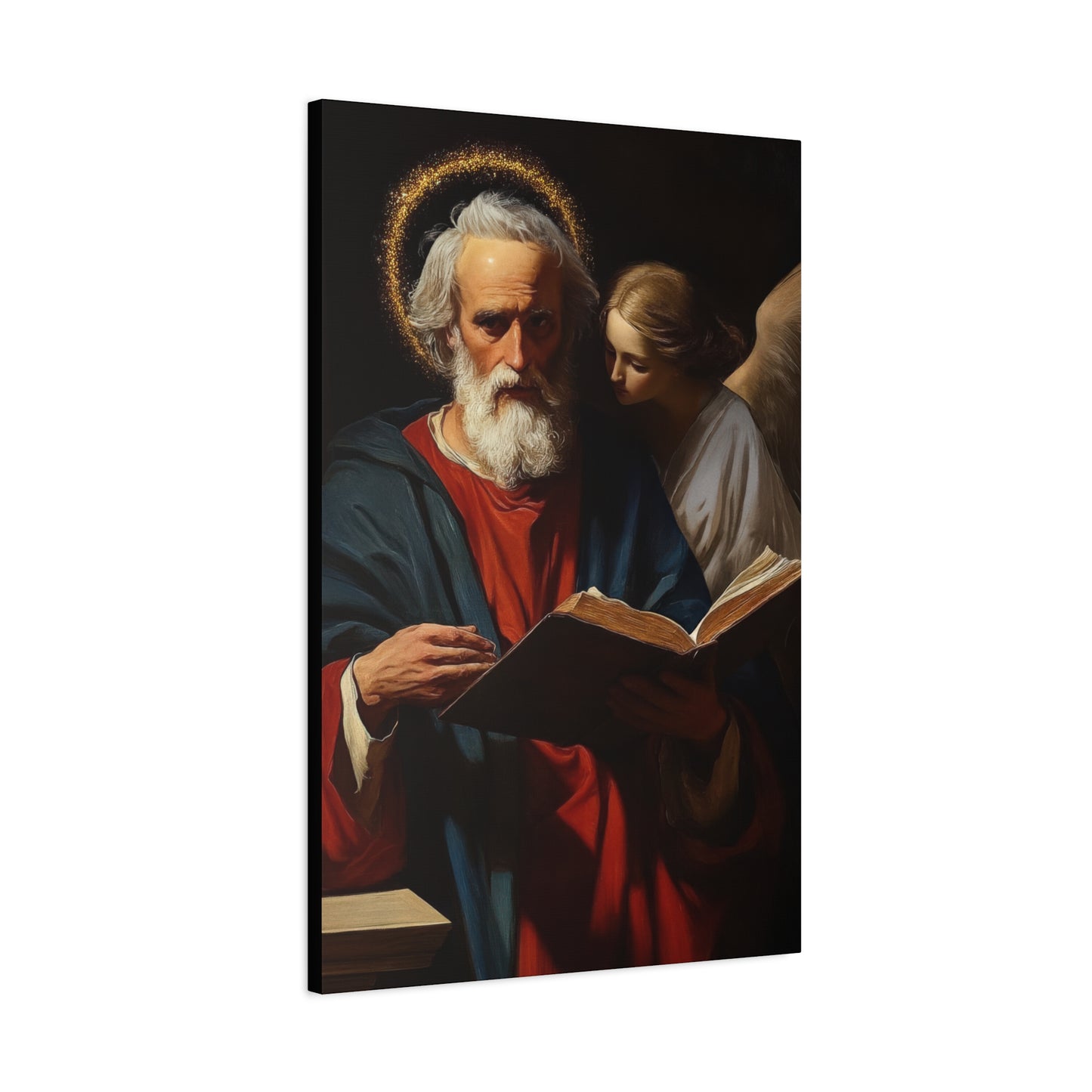 Saint Matthew the Apostle - Gallery Wrapped Canvas - Print - Religious Art for your Home - Catholic