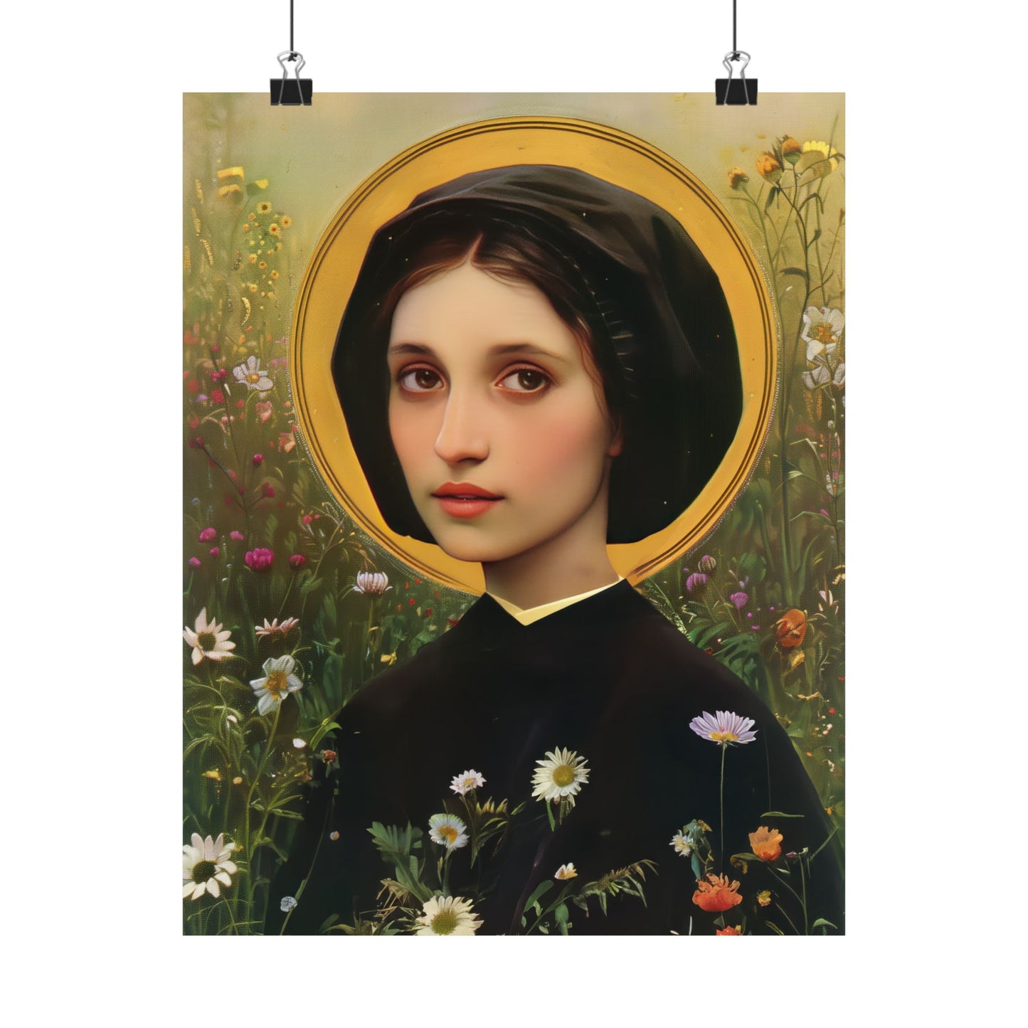 Saint Vincenza Gerosa Poster Print - Sanctified Souls Print - Multiple Sizes - Premium Posters - Catholic Art for your home