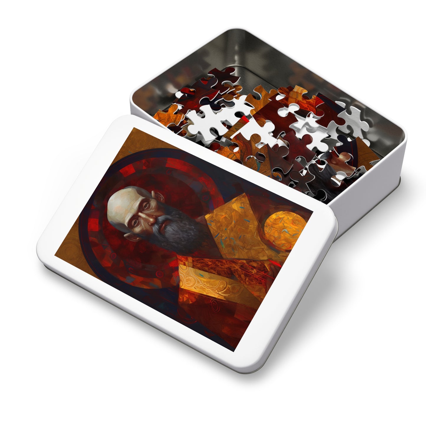 Saint Bartholomew - Puzzle and Keepsake Tin - Religious Jigsaw Puzzle (30, 110, 252, 500,1000-Piece) - Religious Puzzle