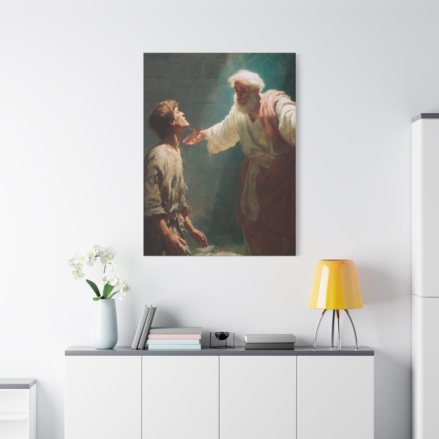 Homecoming of the Prodigal Son - Gallery Wrapped Canvas - Print - Religious Art for your Home - Catholic Art Print