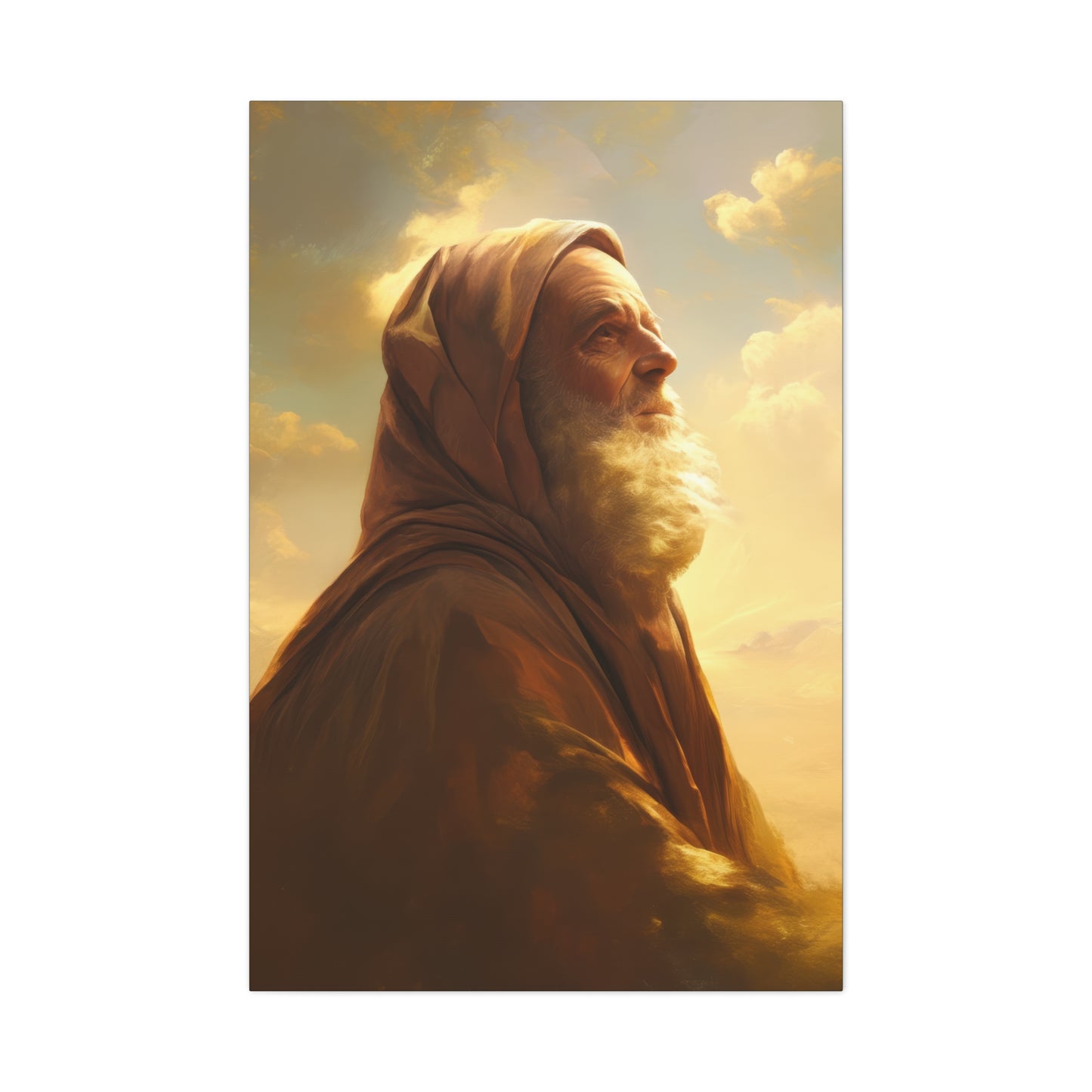 Father Abraham - Museum Wrapped Canvas - Sanctified Souls Print - Religious Art for your Home