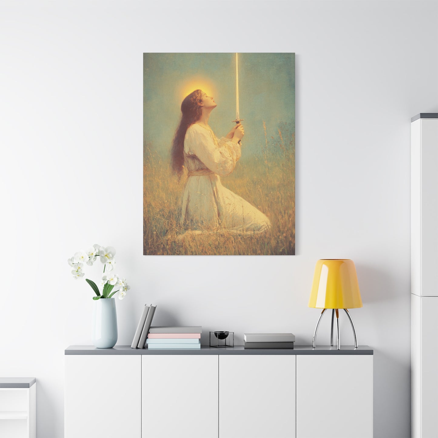 St. Joan of Arc - Catholic Saint Canvas Print