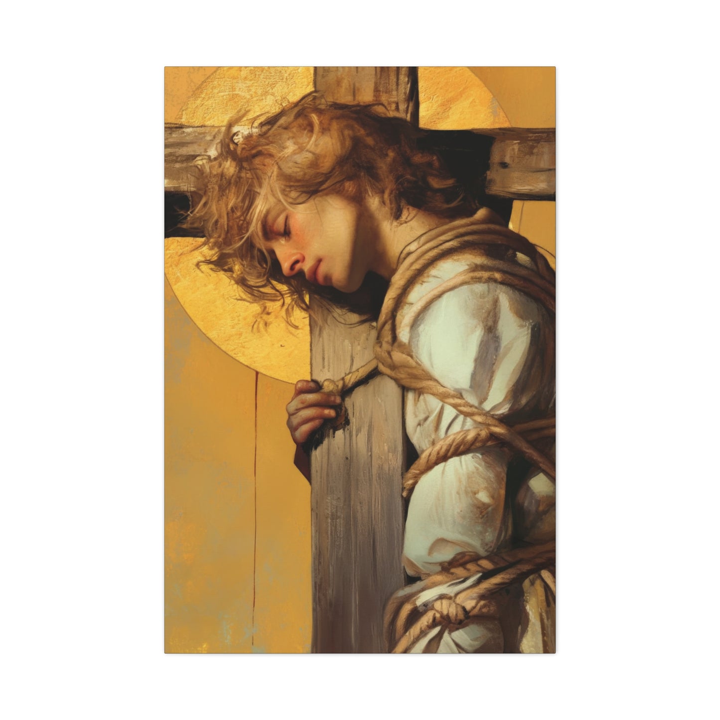 Saint Dismus, The 'Good Thief' - Gallery Wrapped Canvas - Print - Religious Art for your Home - Catholic Art