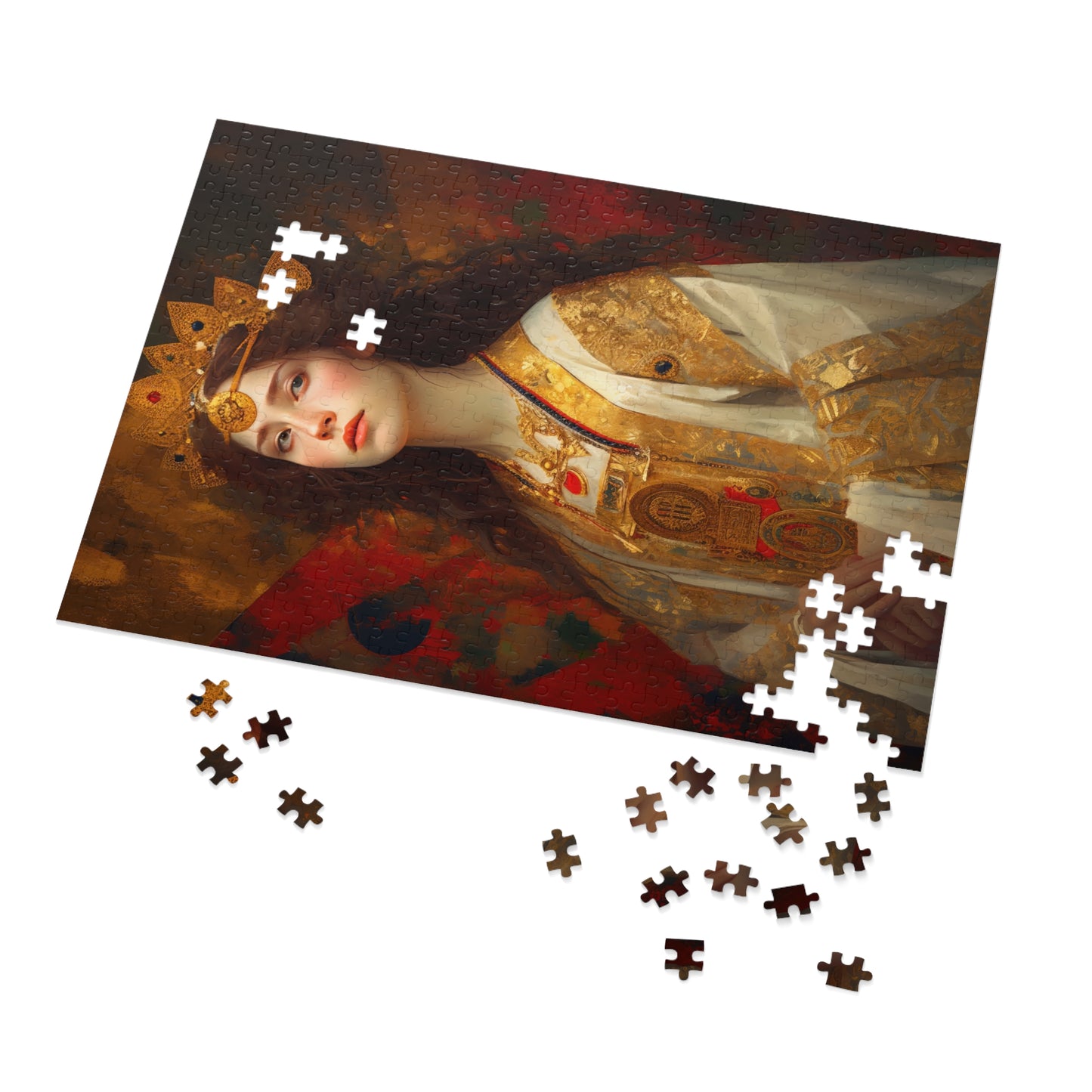 Saint Barbara - Puzzle and Keepsake Tin - Religious Jigsaw Puzzle (30, 110, 252, 500,1000-Piece) - Religious Puzzle