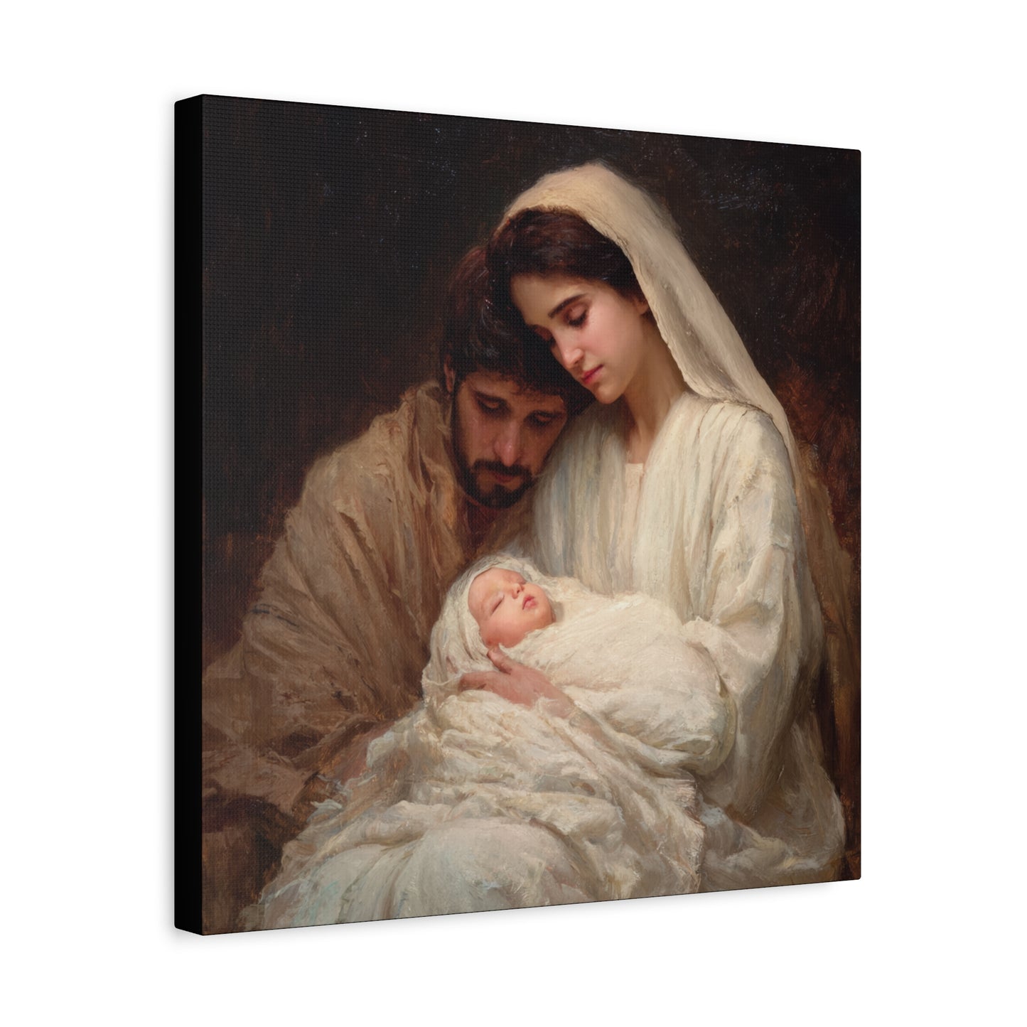 The Quiet Kingdom of the Holy Family - Gallery Wrapped Canvas - Print - Religious Art for your Home - Catholic