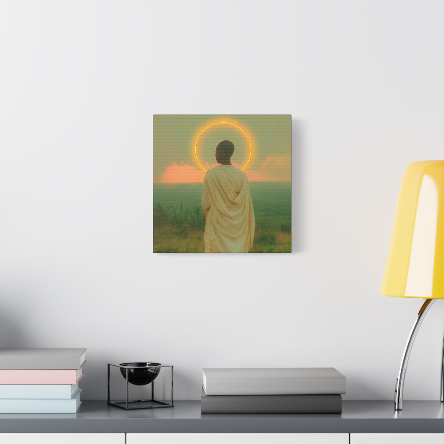 Saint Charles Lwanga -  Museum Wrapped Canvas - Sanctified Souls Print - Religious Art for your Home - Catholic Patron Saint Art