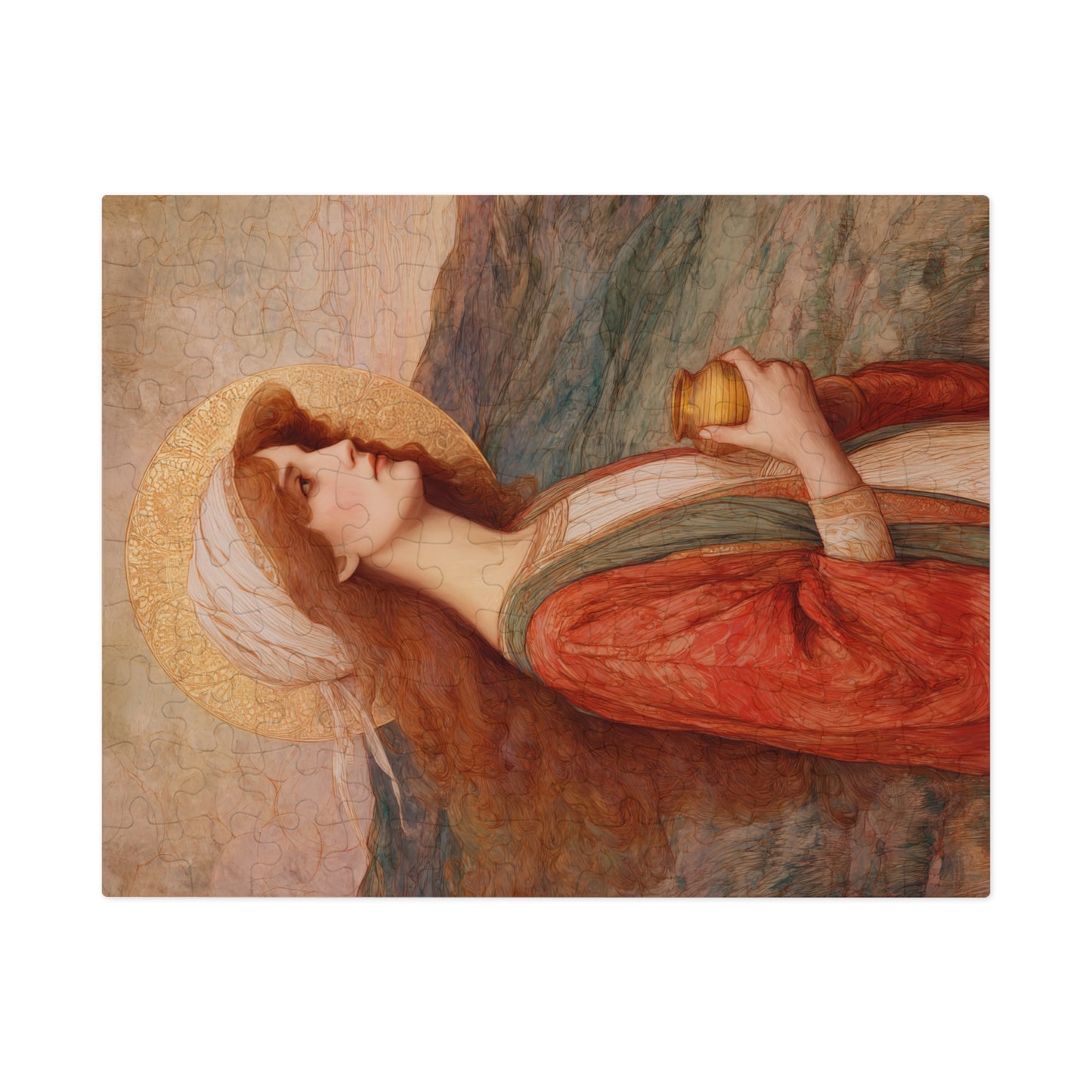 Saint Joanna  - Puzzle & Keepsake Tin - Religious Jigsaw Puzzle (30, 110, 252, 500,1000-Piece)