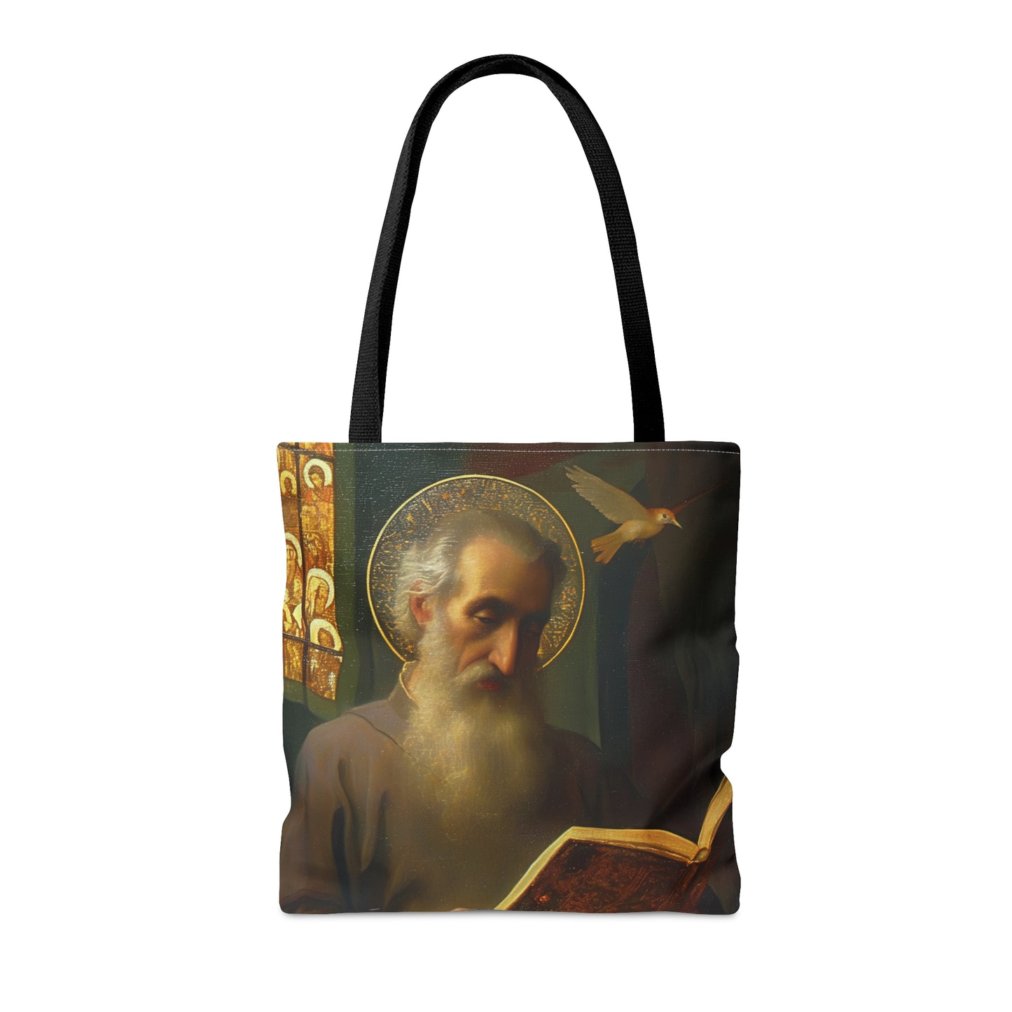 Saint Issac of Armenia Tote Bag - Large Medium Small Faith Art Bag - Catholic Faith Purse - Religious - Prayer Bag - Devotional Purse