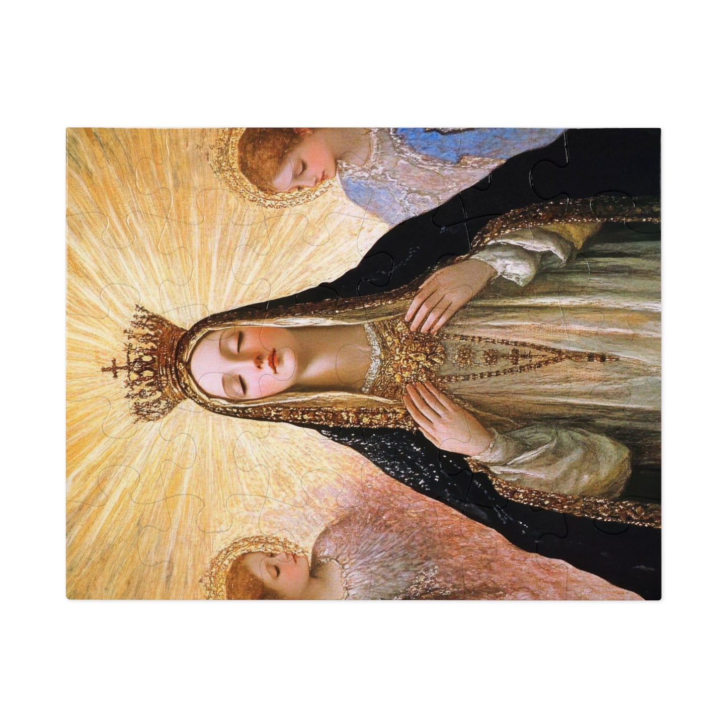 Divine Majesty : The Crowning of the Queen of Heaven - Puzzle and Keepsake Tin - Religious (30, 110, 252, 500,1000) - Religious Puzzle