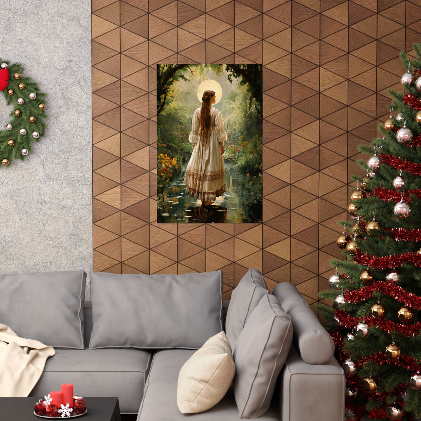 Saint Narcisa de Jesús Martillo Moran - Sanctified Souls Print - Multiple Sizes - Premium Matte Vertical Posters