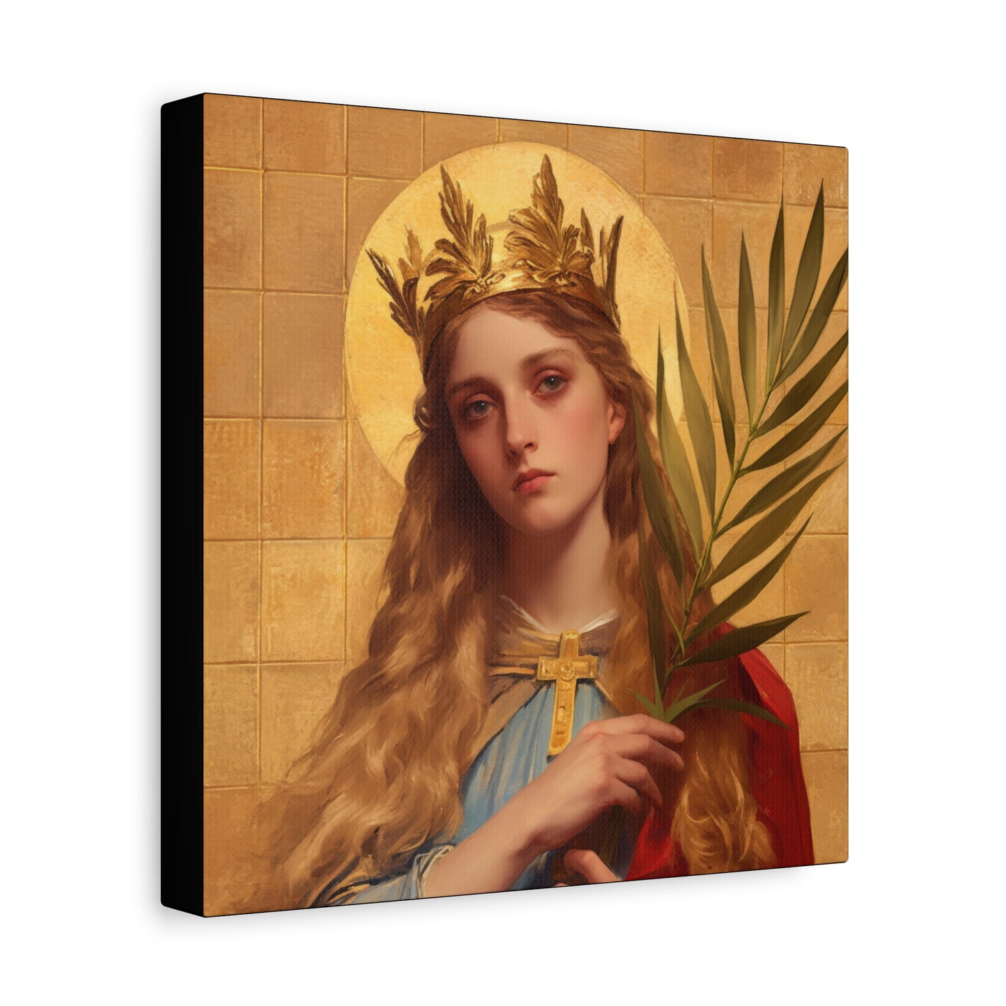 Saint Agrippina - Gallery Wrapped Canvas - Print - Religious Art for your Home - Catholic Art