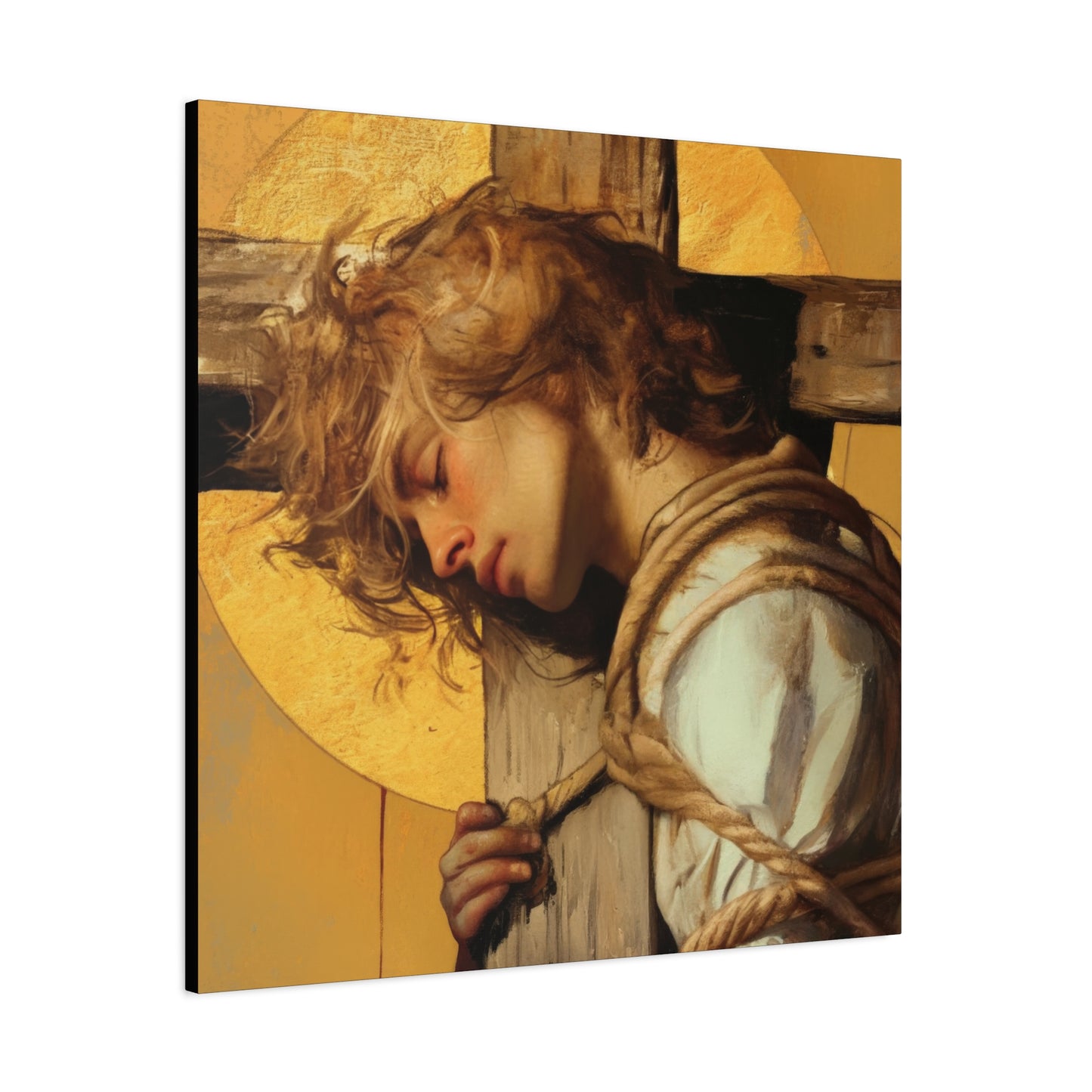 Saint Dismus, The 'Good Thief' - Gallery Wrapped Canvas - Print - Religious Art for your Home - Catholic Art